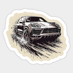 Porsche Cayenne Sticker